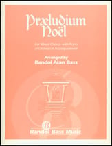 Praeludium Noel SATB Choral Score cover